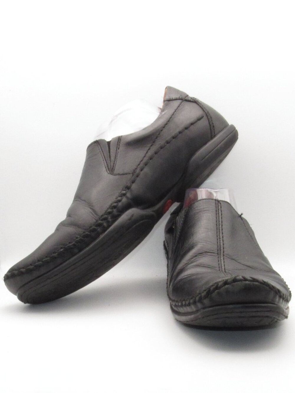 Pikolinos Black San Telmo Leather Loafers Size EU 44 US 10.5/11 Good Condition